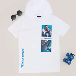 Pantaloons Junior Boys Bright White T-Shirts-46