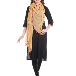 Dupatta Bazaar Beige Dupatta image 3
