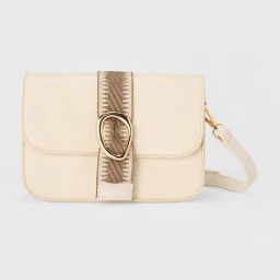 Forever Glam by Pantaloons Cream Crossbody Bag-32