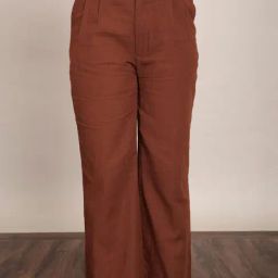 KAORI BY SHREYA AGARWAL Brown Blended Solid Pants-image-97