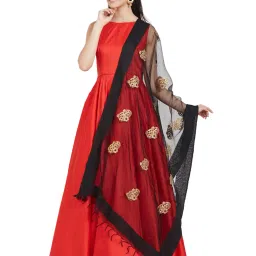 Dupatta Bazaar Black Dupatta image 3