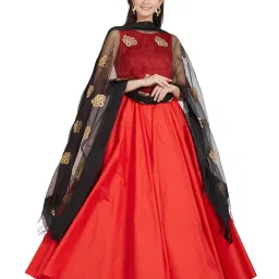 Dupatta Bazaar Black Dupatta image 4