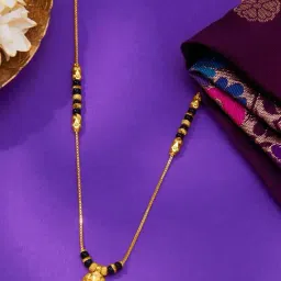 P.N.Gadgil Jewellers 22KT (916) BSI Hallmarked Yellow Gold Wati Serenity Mangalsutra-picture-22