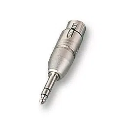 NEUTRIK ADAPTOR, XLR RCPT TO STEREO PLUG, NA3FP-image-33