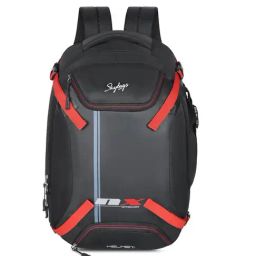 Skybags Gear Nxt 02 Black Polyester Printed Laptop Backpack - 32 Ltrs-image-31