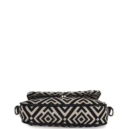 MINI WESST Geometric Printed Structured Sling Bag image 5