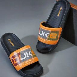 Duke Men's Orange Slides-picture-35