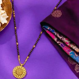 P.N.Gadgil Jewellers 22KT (916) BSI Hallmarked Yellow Gold Circle of Grace Mangalsutra-image-18