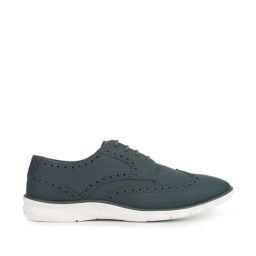 Yoho Men's Green Brogue Shoes-image-32
