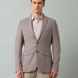 Arrow Brown Slim Fit Blazer-image-29