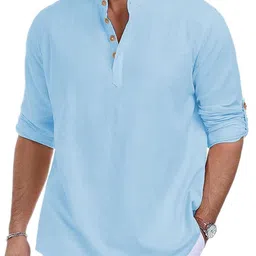 SQS Men Cotton Straight Kurtas-picture-15
