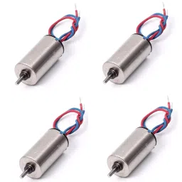 Invento 3.7V Micro Coreless High Speed 39000 RPM Motor 8 mm for Tiny Toy Drones ISC 1166-2-9