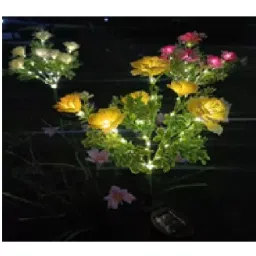 GIGAWATTS 7 LED Stake Roses Solar Garden Light for Home, GW-ME3046-20