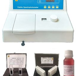 Lab Junction Spectrophotometer (Facility:10 mm to 50 mm Pathlength),Microprocessor Single Beam Visible Spectrophotometer With Software,Model:LJ-1305 image 1