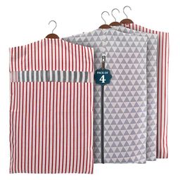 Kuber Industries Grey Set of 4 Regular Multi-Utility Organisers-22