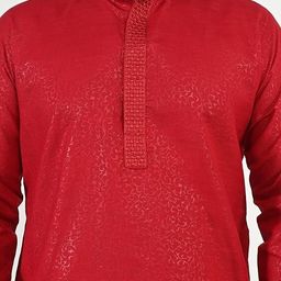 Atly Men Regular Sequinned Kurta with Pyjamas image 3