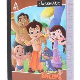 Classmate Hard Cover Double Ruled Notebook Engine Print (Color And Print May Vary)- 76 Pages-picture-3