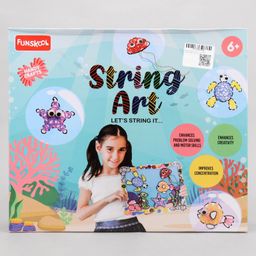 Handycrafts DIY String Art & Craft Activity Kit - Blue-18