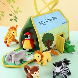 Bonfino My Little Zoo House - Multicolour-18