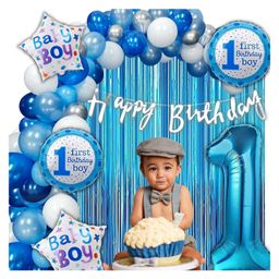 Bubble Trouble st Birthday Decoration Kit for Boys - 68pc-image-28