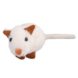 Tickles Cute Mouse Soft Stuffed Plush Toy for Kids Boys & Girls (Color: White Length 15 cm)-image-76