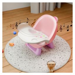 Lifelong Cuppy Baby Chair with Detachable Food Tray Cover Foam & Cushion Seat - Pink-23