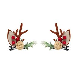 Radhu & Kabby Women Set of 2 Embellished Alligator Hair Clips-image-70