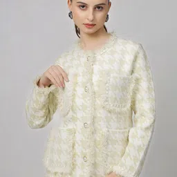 KALINI Woollen Single-Breasted Overcoat-image-48