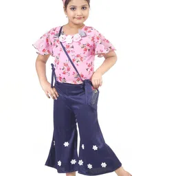 HSS TRENDS Kids-Unisex Blue Cotton Blend Clothing Set-image-41