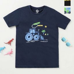 YK Boys Typography 3 Printed Applique T-shirt-image-33