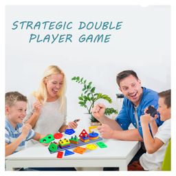 FunBlast Column Matching Geometry Shape Sorting Toys for Kids  Multicolor image 5