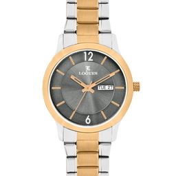 L LOGUES Men Brass Dial & Bracelet Style Straps Analogue Watch G E-456 BWMD-27-image-70
