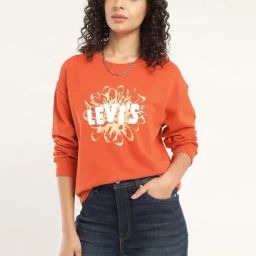 Levi's Red Regular fit Printed Sweatshirt-picture-20