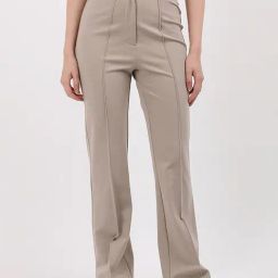 CALVIN KLEIN JEANS Brown Flared Fit Mid Rise Trouser-image-88