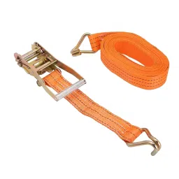 B K JAGAN & CO Polyester 8 m (800 cm) Double J Hook Ratchet Cargo Lashing Belt, BKJJ-9