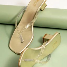 Inc.5 Women's Gold Thong Sandals-image-74