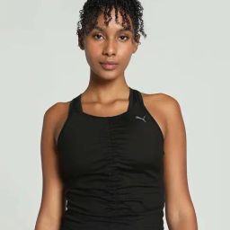 Puma Black Slim Fit Sports Tank Top-image-68