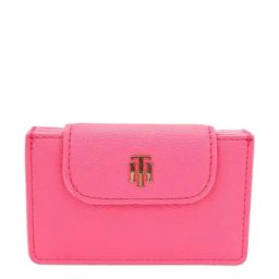 TOMMY HILFIGER Bright Cerise Pink Solid Wallet-image-84