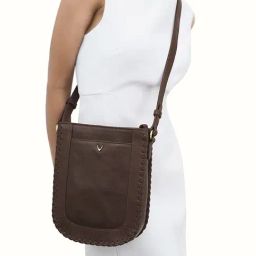 Hidesign WABI SABI Brown Leather Medium Messenger Bag-picture-13