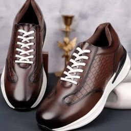 Louis Stitch Men's Tan Casual Sneakers-image-12