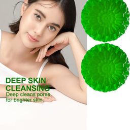 GROOVY Pack Of 2 Green Tea Soaps - 100 g Each image 3