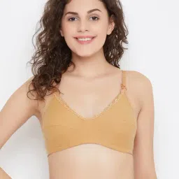 Clovia Beige Non Wired Non Padded Maternity Bra-picture-5