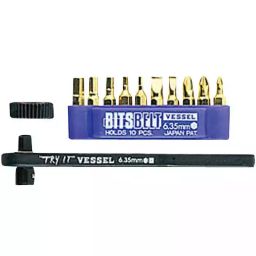 Vessel Flat Plate Ratchet ScrewdriverÂ Set, TD70-picture-34