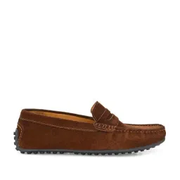 Carlo Romano Men's Tan Casual Loafers-image-38
