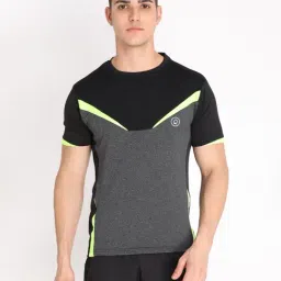 Chkokko Multicolor Round Neck T-Shirt-image-23