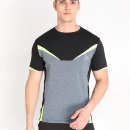 Chkokko Multicolor Round Neck T-Shirt-image-19