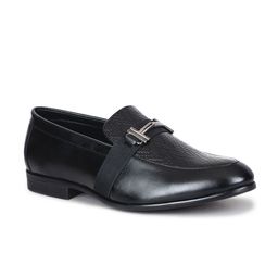 OCIO Men Textured Round Toe Slip-On Sneakers-2