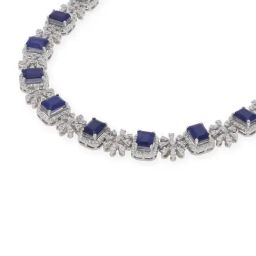 crash.club By CKC Blue Sterling Silver Princess Necklace-image-42