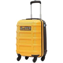 Uppercase Cargo Yellow 4 Wheels Small Hard Cabin Trolley Bag-image-44
