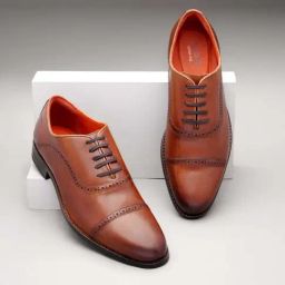 Ruosh Men's Tan Oxford Shoes-image-23
